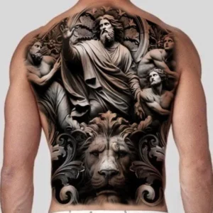 Full Back Black & Gray