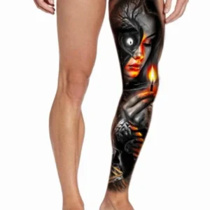 Full Leg in Color with Resident Artists